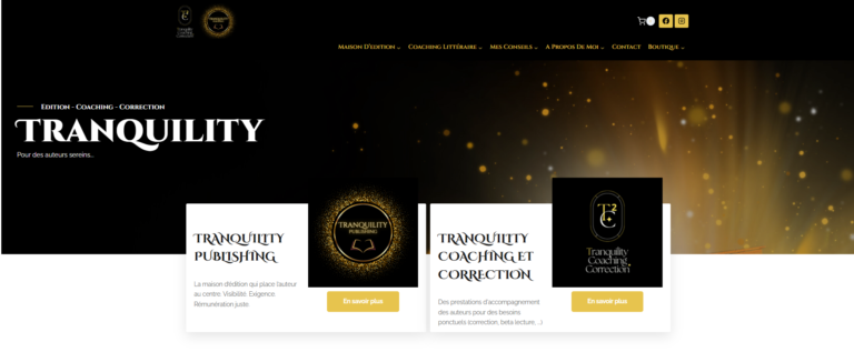 Restauration de site wordpress TranquilityC2